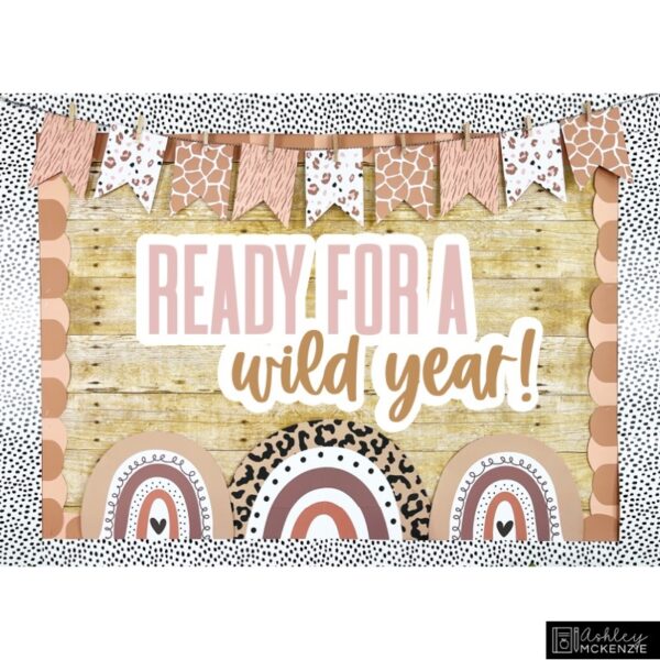 Boho Neutral Animal Print Classroom Decor Bundle Boho Neutral Animal Print Classroom Decor Bundle