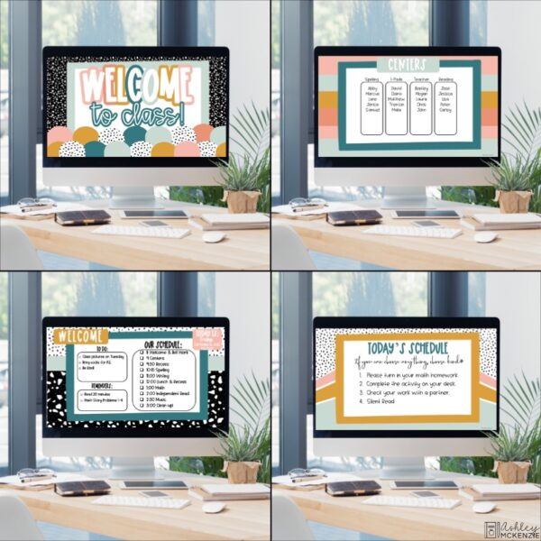 Calm Terrazzo Classroom Decor Bundle Calm Terrazzo Classroom Decor Bundle