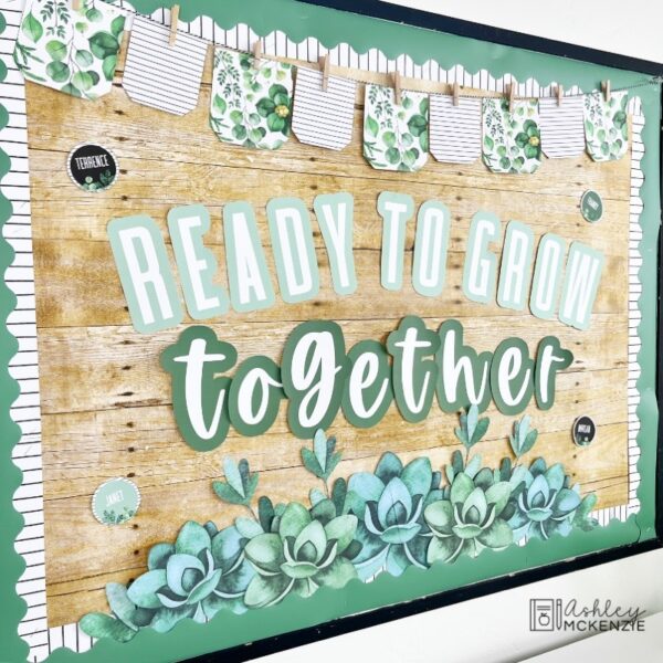 Modern Greenery Classroom Decor Bundle Modern Greenery Classroom Decor Bundle