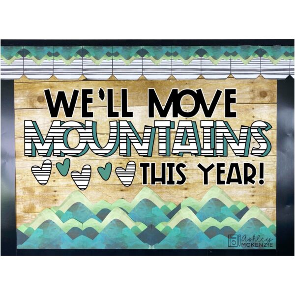 Scandi Mountains Classroom Decor Bundle Scandi Mountains Classroom Decor Bundle