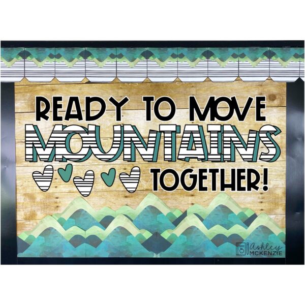 Scandi Mountains Classroom Decor Bundle Scandi Mountains Classroom Decor Bundle