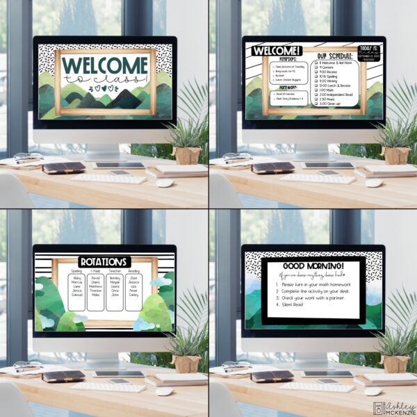 Scandi Mountains Classroom Decor Bundle Scandi Mountains Classroom Decor Bundle
