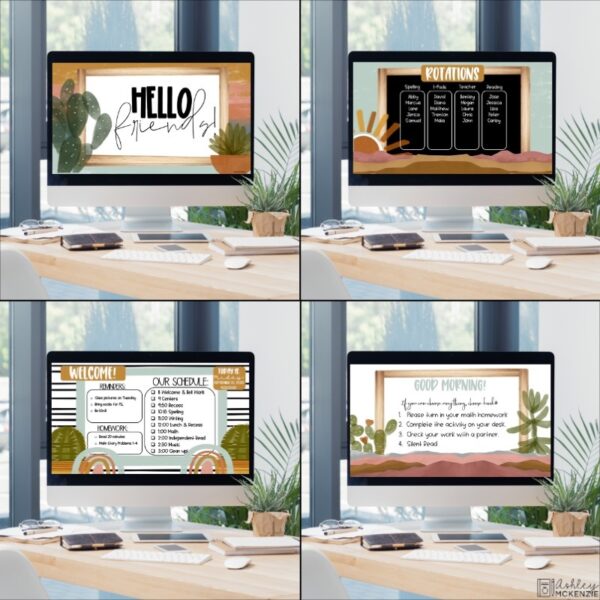 Boho Desert Classroom Decor Bundle Boho Desert Classroom Decor Bundle