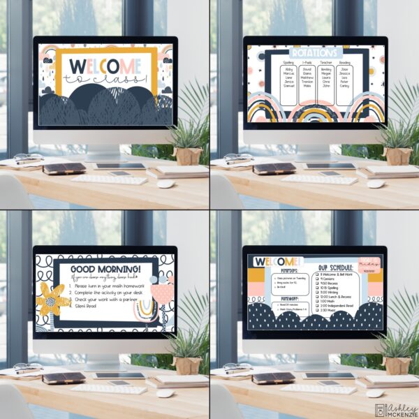 Boho Rainbow Classroom Decor Bundle Boho Rainbow Classroom Decor Bundle