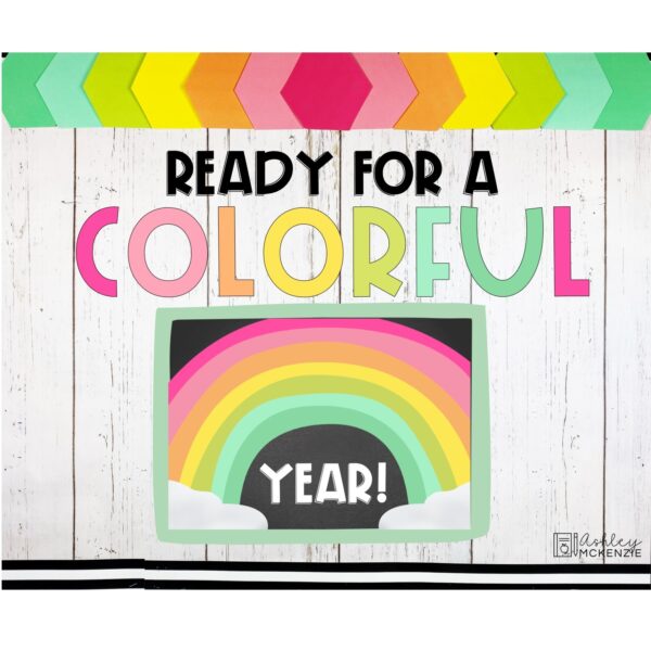 Rainbow Brights Classroom Decor Bundle Rainbow Brights Classroom Decor Bundle