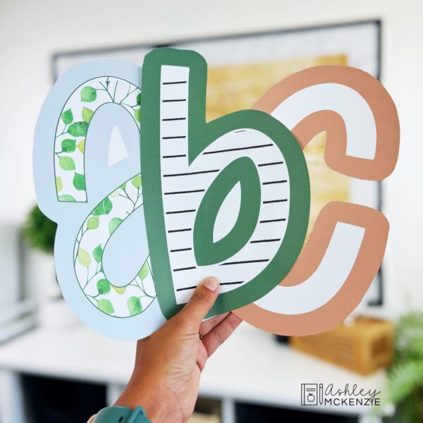 Modern Greenery Classroom Decor Bundle Modern Greenery Classroom Decor Bundle
