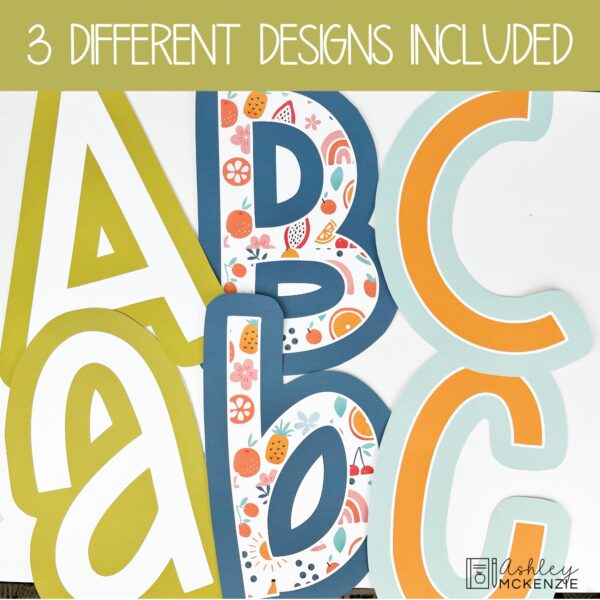 Modern Fruity Classroom Decor Bundle Modern Fruity Classroom Decor Bundle