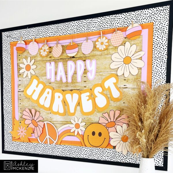 Retro Fall Bulletin Board, Posters, A-Z Bulletin Board Letters, and Door Decor Bundle Retro Fall Bulletin Board, Posters, A-Z Bulletin Board Letters, and Door Decor Bundle