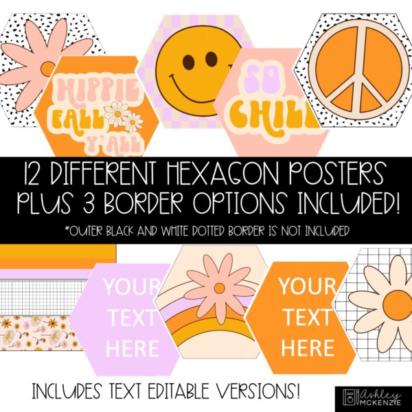 Retro Fall Classroom Posters - Editable! Retro Fall Classroom Posters - Editable!