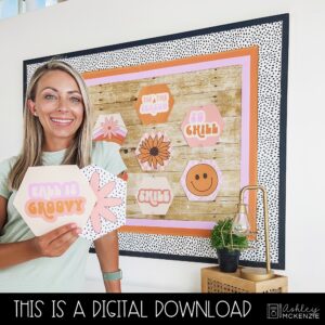Retro Fall Classroom Posters - Editable!