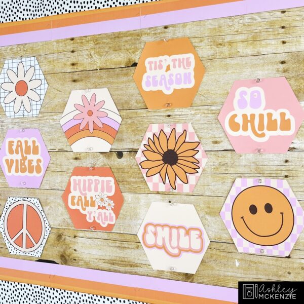 Retro Fall Classroom Posters - Editable! Retro Fall Classroom Posters - Editable!