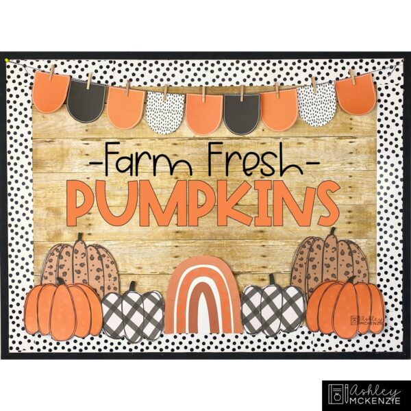 Fall Pumpkins Bulletin Board, Classroom Posters, and A-Z Bulletin Board Letters Bundle Fall Pumpkins Bulletin Board, Classroom Posters, and A-Z Bulletin Board Letters Bundle