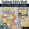 Thanksgiving Plaid Classroom Decor Bundle