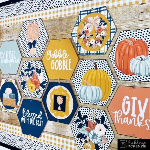 Thanksgiving Plaid Classroom Decor Bundle Thanksgiving Plaid Classroom Decor Bundle