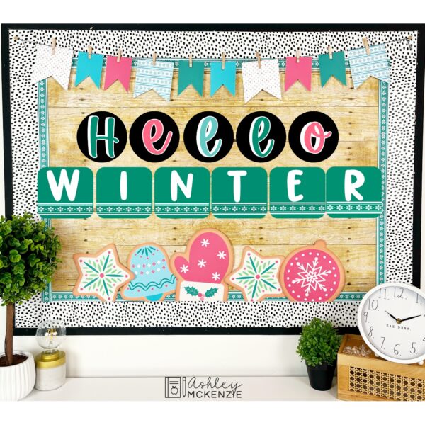 Winter Cookies Classroom Decor Bundle Winter Cookies Classroom Decor Bundle