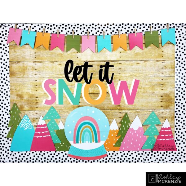 Winter Snow Globe Bulletin Board, Classroom Posters, and A-Z Bulletin Board Letters Bundle Winter Snow Globe Bulletin Board, Classroom Posters, and A-Z Bulletin Board Letters Bundle