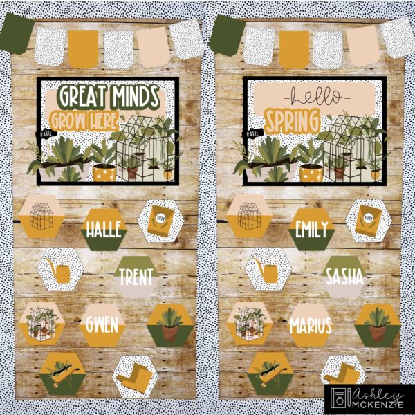 Spring Garden Classroom Decor Bundle Spring Garden Classroom Decor Bundle