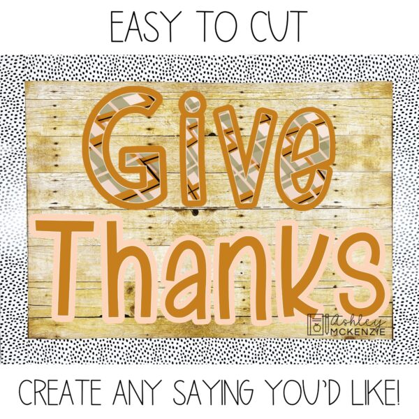 Modern Thanksgiving A-Z Bulletin Board Letters, Punctuation, and Numbers Modern Thanksgiving A-Z Bulletin Board Letters, Punctuation, and Numbers