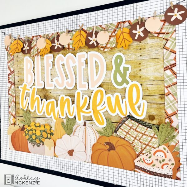 Modern Thanksgiving Classroom Decor Bundle Modern Thanksgiving Classroom Decor Bundle