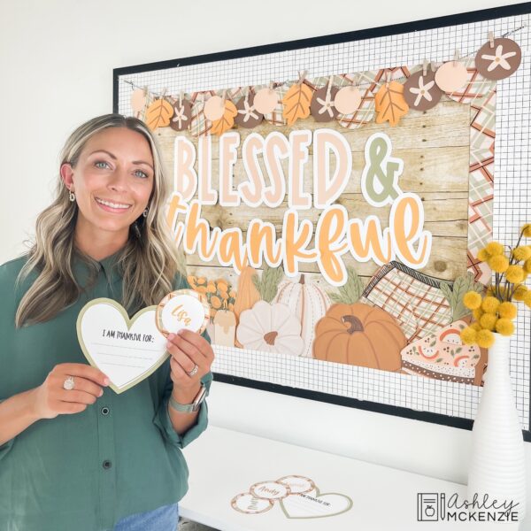 Modern Thanksgiving Classroom Decor Bundle Modern Thanksgiving Classroom Decor Bundle
