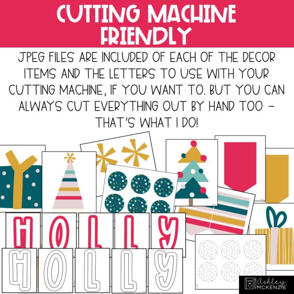 Festive Christmas Bulletin Board Kit Festive Christmas Bulletin Board Kit