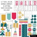 Festive Christmas Bulletin Board Kit