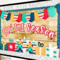 Festive Christmas Bulletin Board Kit