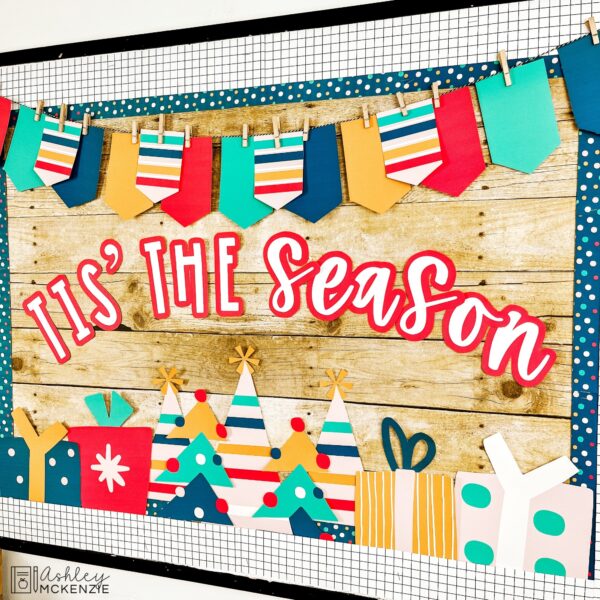 Festive Christmas Bulletin Board Kit Festive Christmas Bulletin Board Kit