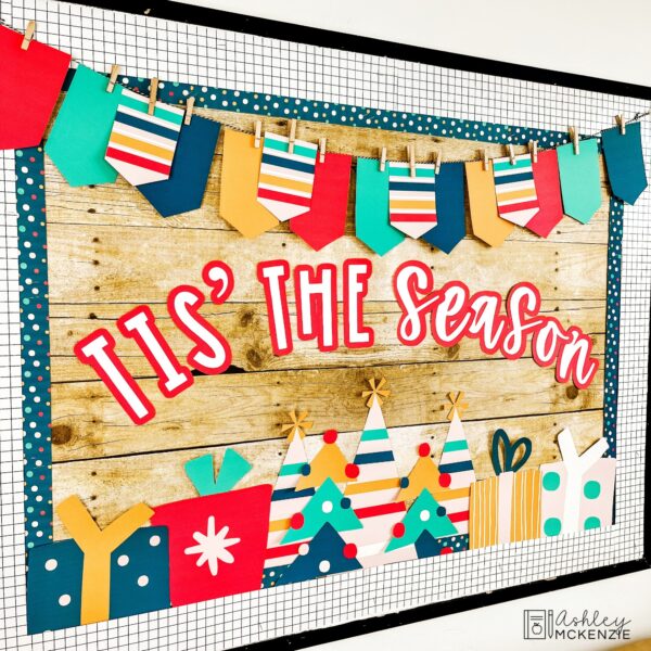 Festive Christmas Bulletin Board Kit Festive Christmas Bulletin Board Kit