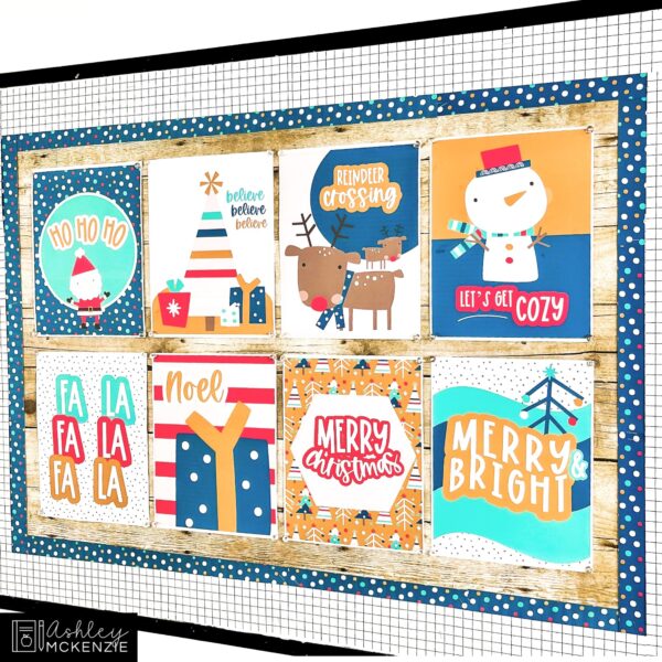 Festive Christmas Classroom Posters - Editable! Festive Christmas Classroom Posters - Editable!