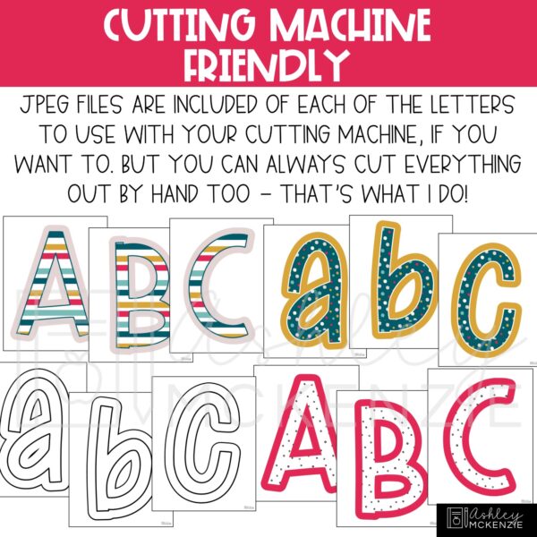 Festive Christmas A-Z Bulletin Board Letters, Punctuation, and Numbers Festive Christmas A-Z Bulletin Board Letters, Punctuation, and Numbers