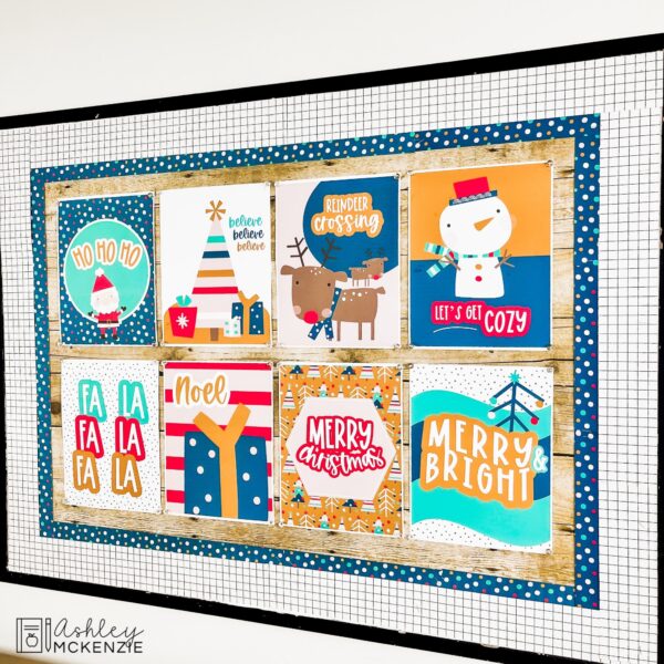 Festive Christmas Classroom Decor Bundle Festive Christmas Classroom Decor Bundle