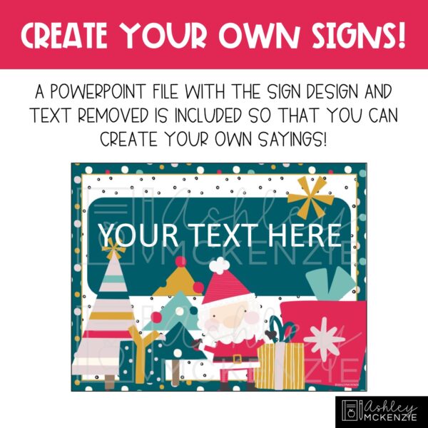 Festive Christmas Classroom Door Decor Kit Festive Christmas Classroom Door Decor Kit