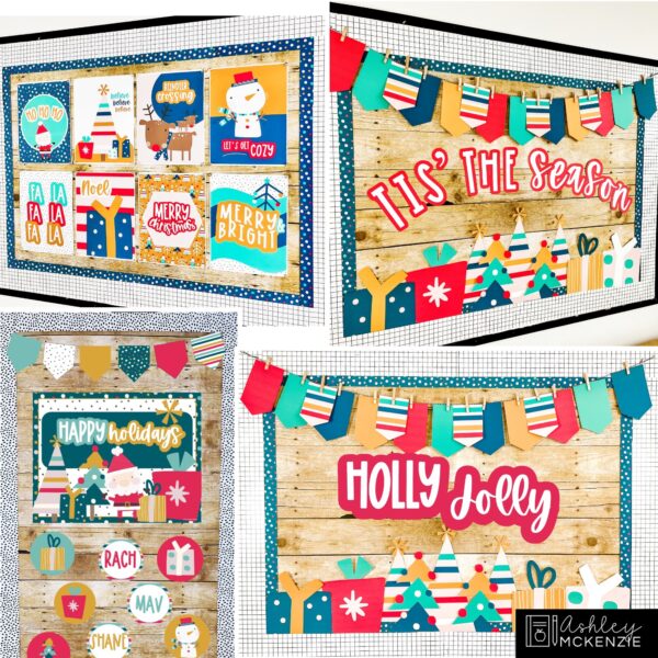 Festive Christmas Classroom Decor Bundle Festive Christmas Classroom Decor Bundle