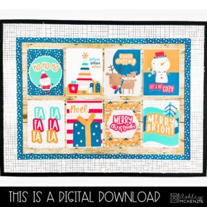 Festive Christmas Classroom Decor Bundle