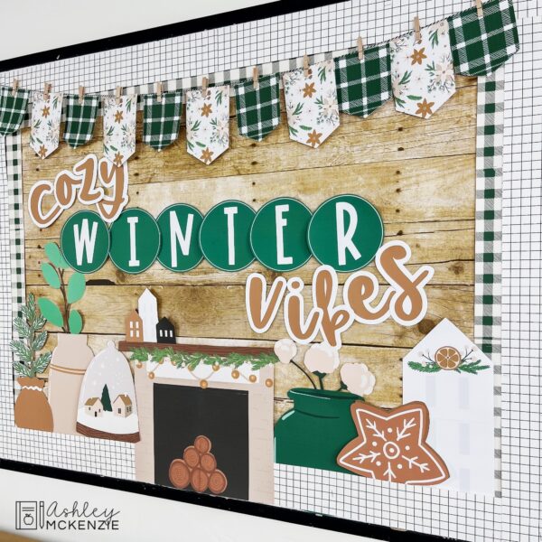 Modern Winter Classroom Decor Bundle Modern Winter Classroom Decor Bundle