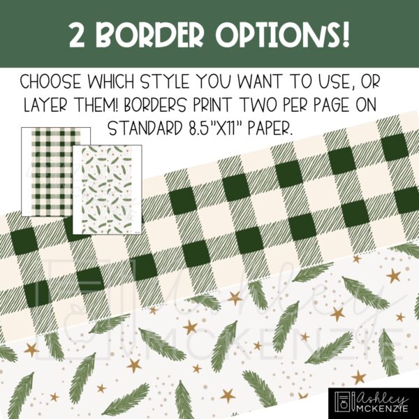 Modern Winter Bulletin Board Kit Modern Winter Bulletin Board Kit