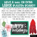 Christmas Cheer Bulletin Board or Door Decor