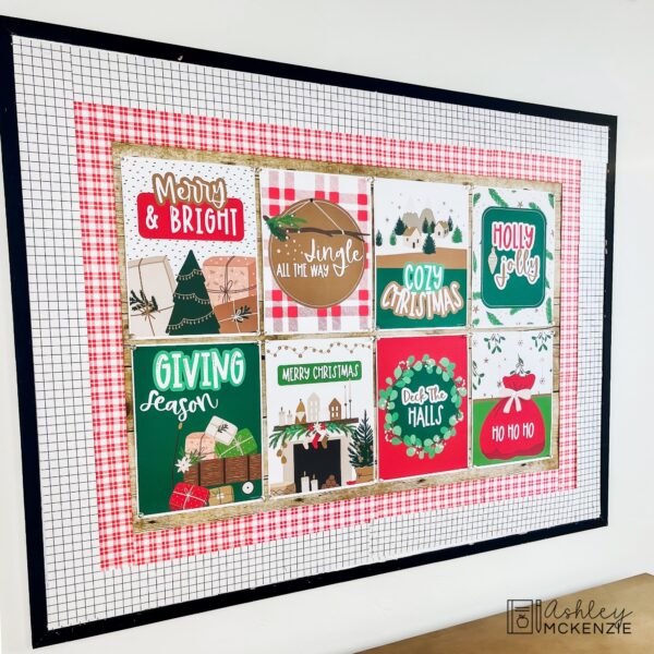 Modern Christmas Classroom Decor Bundle Modern Christmas Classroom Decor Bundle