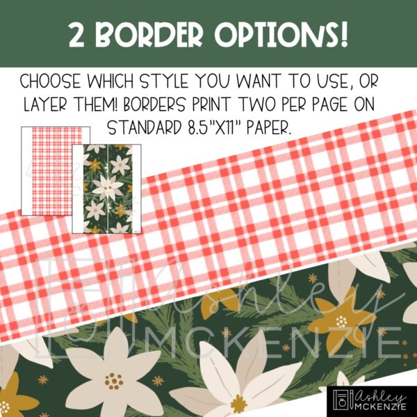 Modern Christmas Classroom Posters - Editable! Modern Christmas Classroom Posters - Editable!