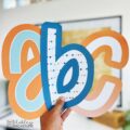 Boho Ocean Bulletin Board, Posters, A-Z Bulletin Board Letters, and Door Decor Mini Bundle