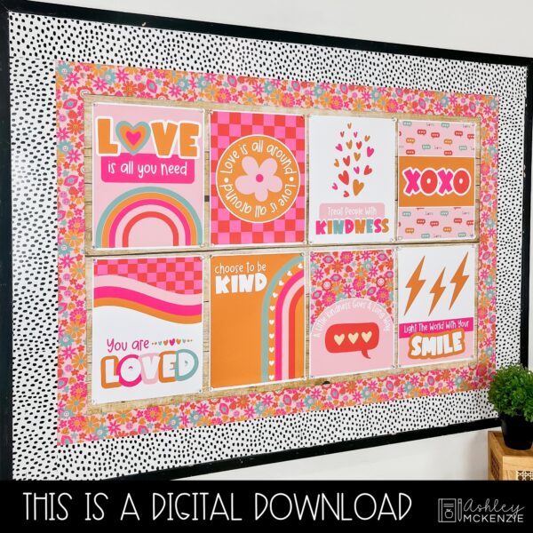 Valentine Love Classroom Decor Bundle Valentine Love Classroom Decor Bundle