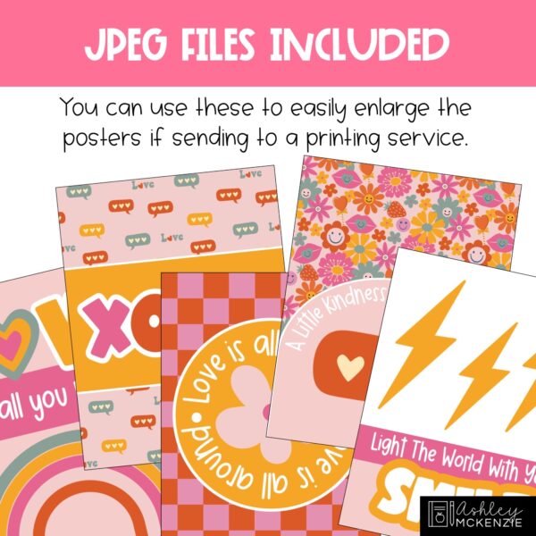 Valentine Love Classroom Posters - Editable! Valentine Love Classroom Posters - Editable!