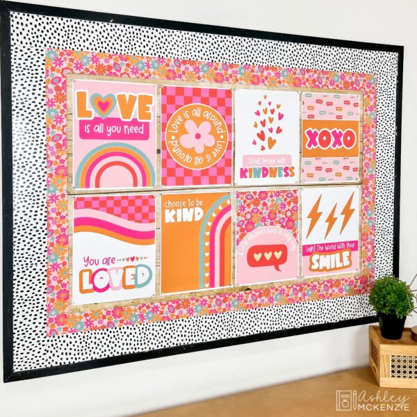 Valentine Love Classroom Posters - Editable! Valentine Love Classroom Posters - Editable!