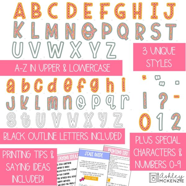 Valentine Love A-Z Bulletin Board Letters, Punctuation, and Numbers Valentine Love A-Z Bulletin Board Letters, Punctuation, and Numbers