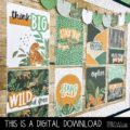Modern Jungle Classroom Decor | Classroom Posters - Editable!