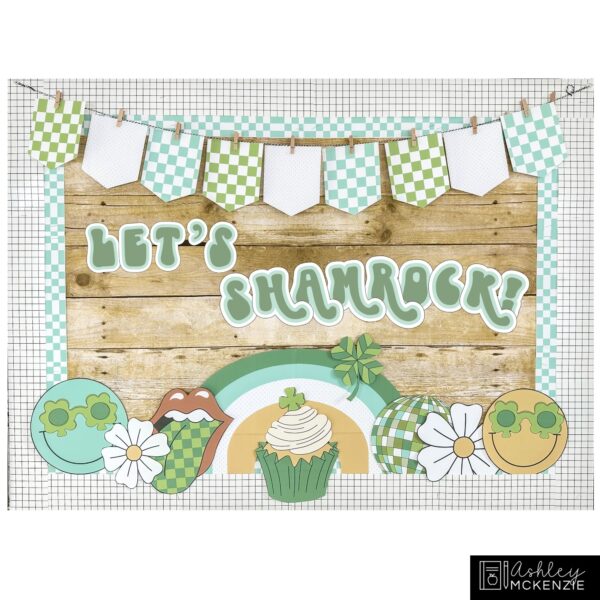 Retro St. Patrick's Day Bulletin Board Bundle Retro St. Patrick's Day Bulletin Board Bundle