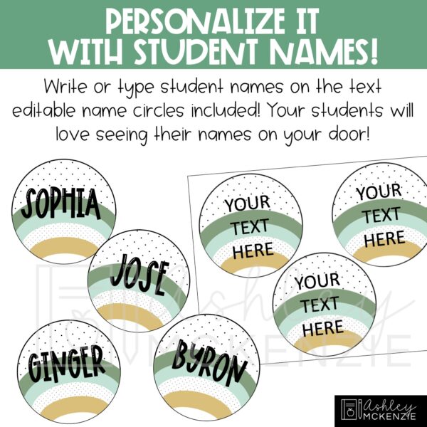 Retro St. Patrick's Day Classroom Door Decor Kit Retro St. Patrick's Day Classroom Door Decor Kit