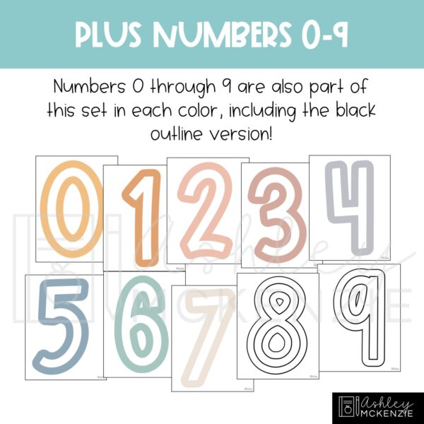 Muted Pastel A-Z Bulletin Board Letters, Punctuation, and Numbers Muted Pastel A-Z Bulletin Board Letters, Punctuation, and Numbers