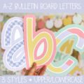 Retro Spring Bulletin Board Bundle